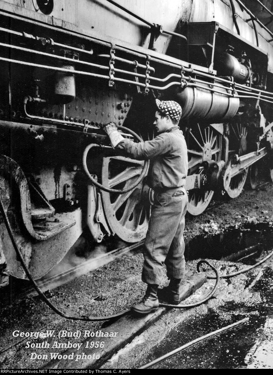 PRR Enginehouse, 1956